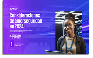 Portada del estudio “Consideraciones de ciberseguridad en 2024. Las innovaciones tecnológicas exigen pragmatismo estratégico”