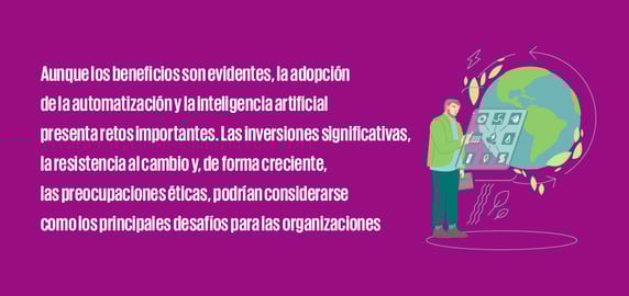 Beneficios de la automatización e inteligencia artificial