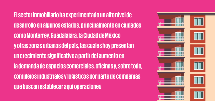 Como apoya sector inmobiliario nearshoring en Mexico